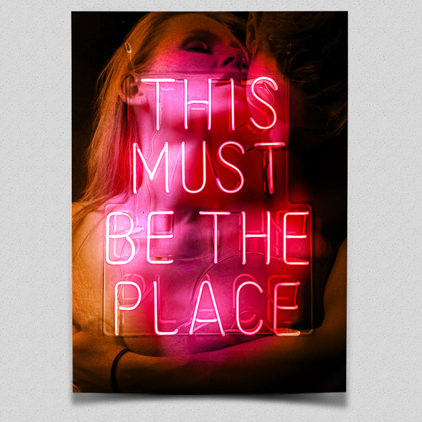 Neon Couple - Limited Edition Art Print